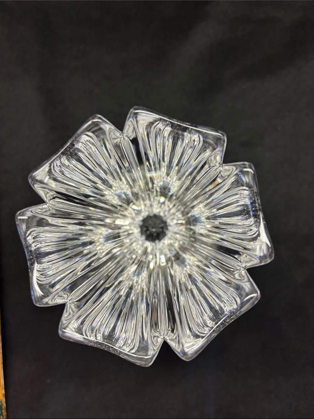 Orrefors ‘Corona’ crystal vase